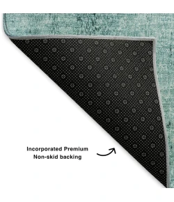 Addison Mayfield Teal AMF627 8ft. x 10ft. Rect. Rug