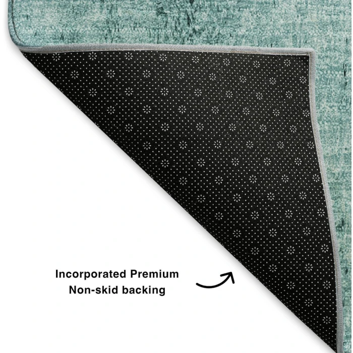 Addison Mayfield Teal AMF627 5ft. x 7ft. 6in. Rect. Rug