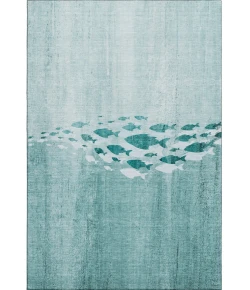 Addison Mayfield Teal AMF627 8ft. x 10ft. Rect. Rug