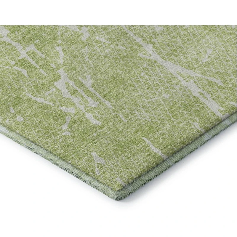 Addison Mayfield Green AMF628 - 8ft. Round Rug