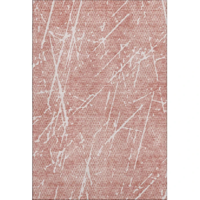 Addison Mayfield Pink AMF628 - 8ft. Round Rug