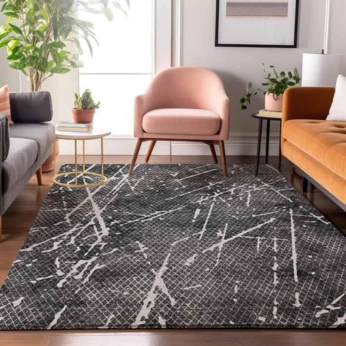 Addison Mayfield Gray AMF628 9ft. x 12ft. Rect. Rug