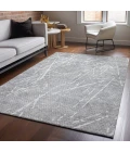 Addison Mayfield Gray AMF628 - 8ft. Round Rug