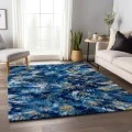 Addison Mayfield Blue AMF62 - 8ft. Round Rug