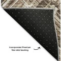 Addison Mayfield Brown AMF630 - 8ft. Round Rug
