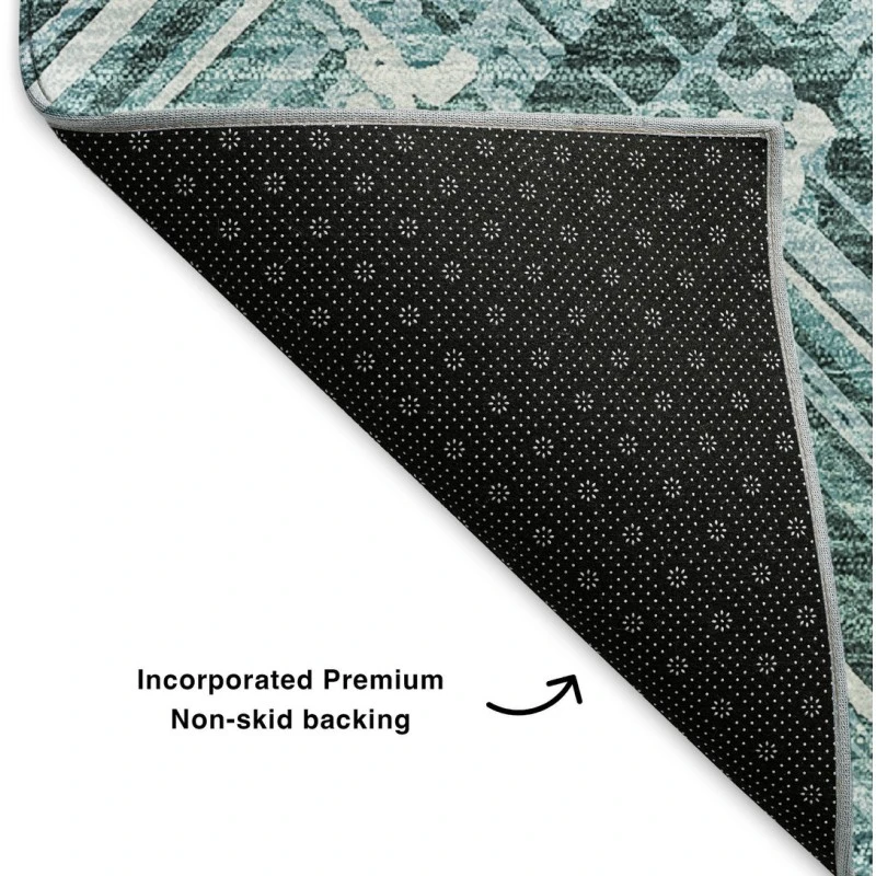 Addison Mayfield Teal AMF630 5ft. x 7ft. 6in. Rect. Rug