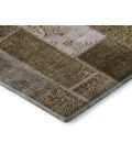 Addison Mayfield Brown AMF631 - 8ft. Round Rug