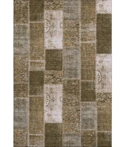 Addison Mayfield Brown AMF631 - 8ft. Round Rug