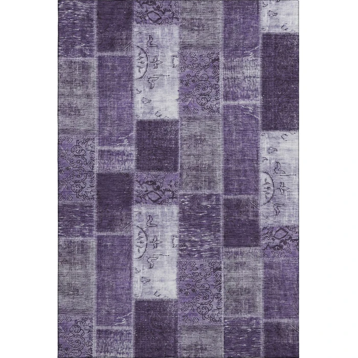 Addison Mayfield Purple AMF631 5ft. x 7ft. 6in. Rect. Rug