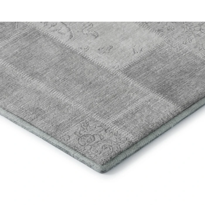 Addison Mayfield Gray AMF631 - 8ft. Round Rug