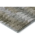 Addison Mayfield Brown AMF632 - 8ft. Round Rug