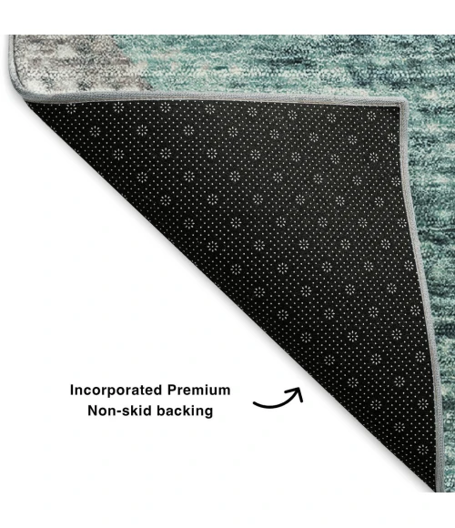 Addison Mayfield Teal AMF632 5ft. x 7ft. 6in. Rect. Rug
