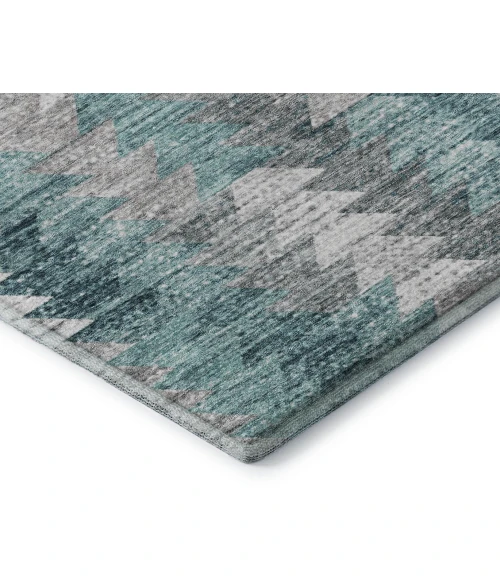 Addison Mayfield Teal AMF632 5ft. x 7ft. 6in. Rect. Rug