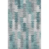 Addison Mayfield Teal AMF632 2ft. 3in. x 7ft. 6in. Rect. Rug