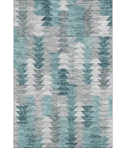 Addison Mayfield Teal AMF632 5ft. x 7ft. 6in. Rect. Rug