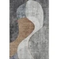 Addison Mayfield Gray AMF633 - 8ft. Round Rug