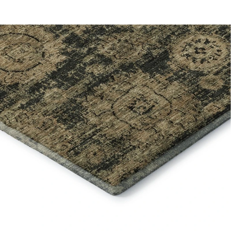 Addison Mayfield Gray AMF634 - 8ft. Round Rug