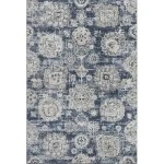 Addison Mayfield Blue AMF634 - 8ft. Round Rug