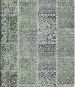 Addison Mayfield Green AMF635 8ft. x 10ft. Rect. Rug