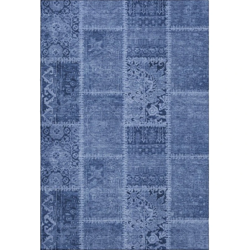 Addison Mayfield Blue AMF635 5ft. x 7ft. 6in. Rect. Rug