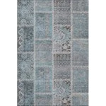 Addison Mayfield Teal AMF635 5ft. x 7ft. 6in. Rect. Rug