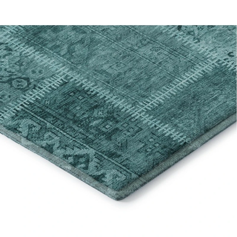 Addison Mayfield Teal AMF635 8ft. x 10ft. Rect. Rug
