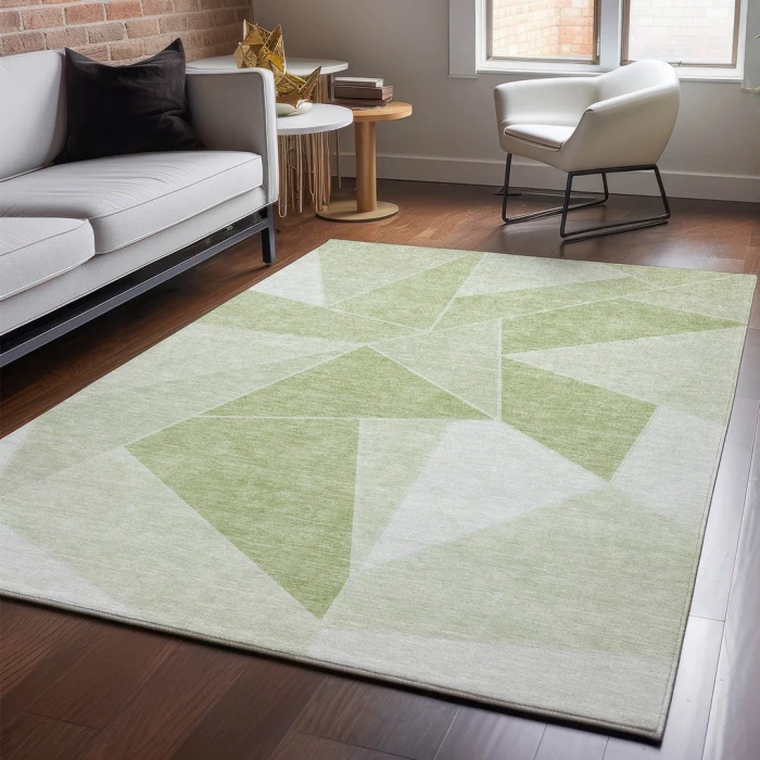 Addison Mayfield Green AMF636 5ft. x 7ft. 6in. Rect. Rug