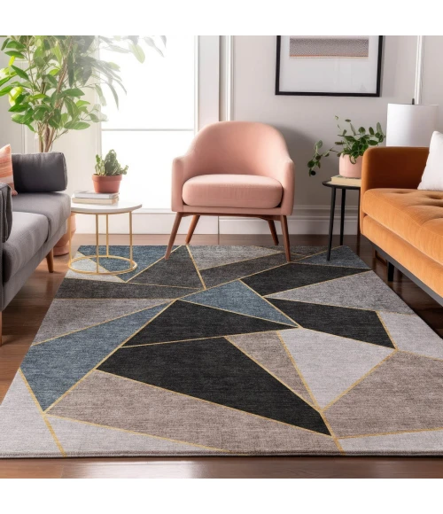 Addison Mayfield Blue AMF636 9ft. x 12ft. Rect. Rug