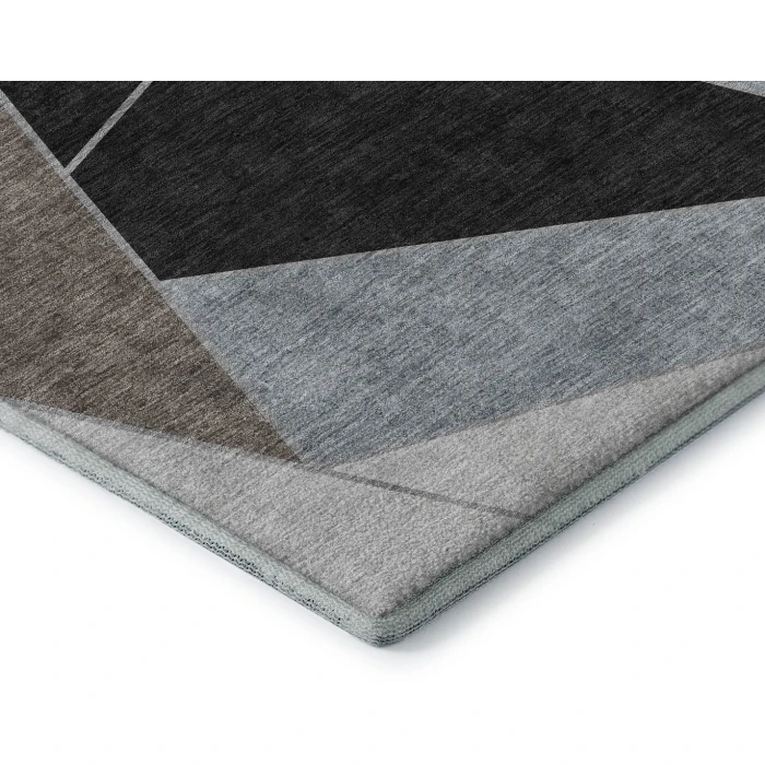 Addison Mayfield Brown AMF636 - 8ft. Round Rug