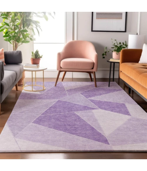 Addison Mayfield Purple AMF636 9ft. x 12ft. Rect. Rug