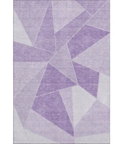Addison Mayfield Purple AMF636 - 8ft. Round Rug