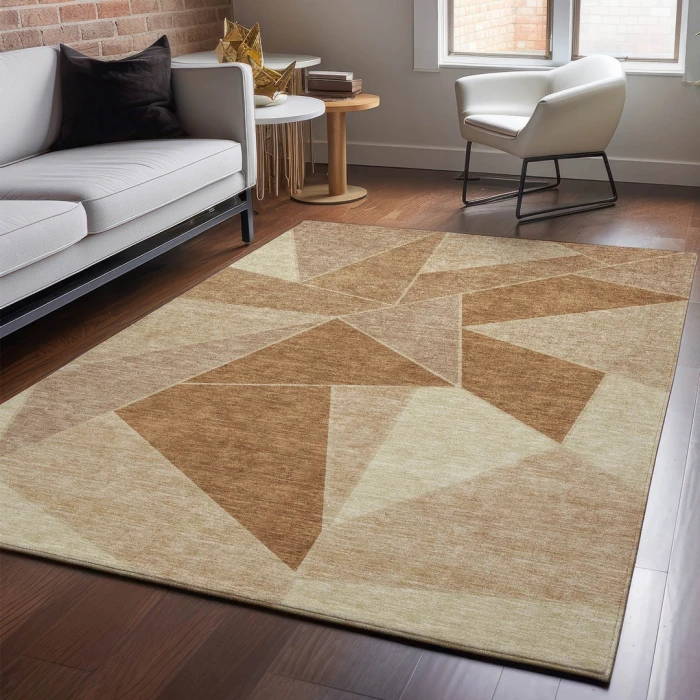 Addison Mayfield Orange AMF636 5ft. x 7ft. 6in. Rect. Rug