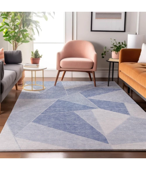 Addison Mayfield Blue AMF636 9ft. x 12ft. Rect. Rug