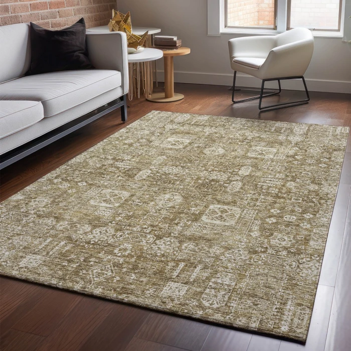 Addison Mayfield Brown AMF637 8ft. x 10ft. Rect. Rug