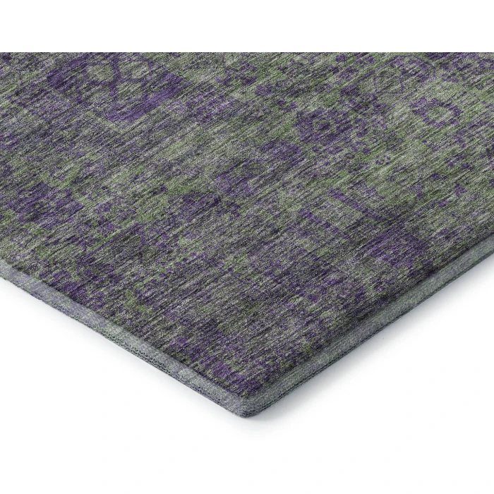 Addison Mayfield Green AMF637 - 8ft. Round Rug