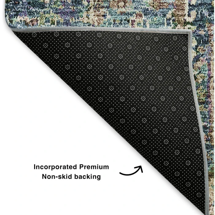 Addison Mayfield Green AMF637 - 8ft. Round Rug