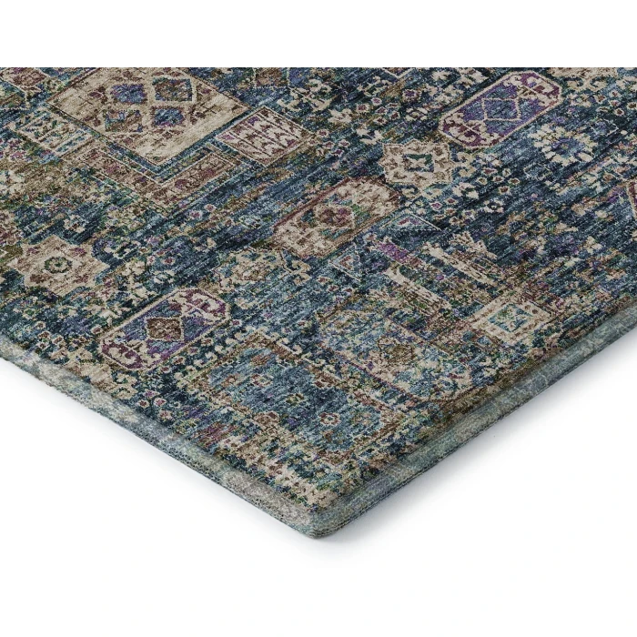 Addison Mayfield Green AMF637 - 8ft. Round Rug