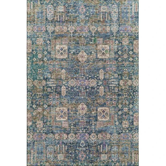 Addison Mayfield Green AMF637 - 8ft. Round Rug