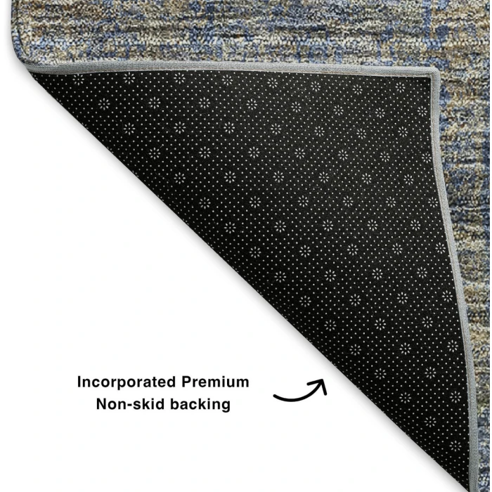 Addison Mayfield Brown AMF637 - 8ft. Round Rug