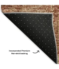 Addison Mayfield Orange AMF637 5ft. x 7ft. 6in. Rect. Rug