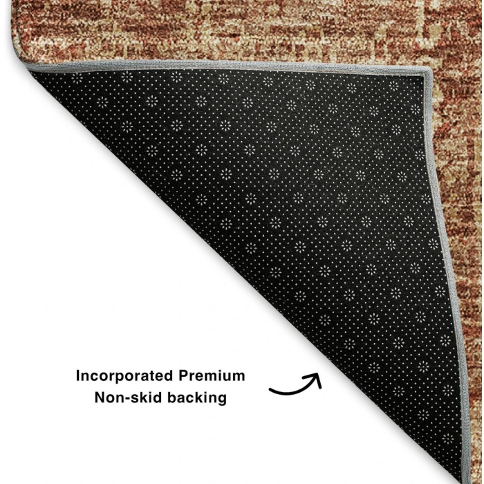 Addison Mayfield Orange AMF637 5ft. x 7ft. 6in. Rect. Rug