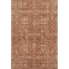 Addison Mayfield Orange AMF637 - 8ft. Round Rug