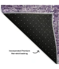 Addison Mayfield Purple AMF637 - 8ft. Round Rug