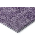 Addison Mayfield Purple AMF637 - 8ft. Round Rug