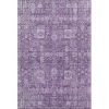 Addison Mayfield Purple AMF637 - 8ft. Round Rug