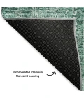 Addison Mayfield Teal AMF637 2ft. 3in. x 7ft. 6in. Rect. Rug