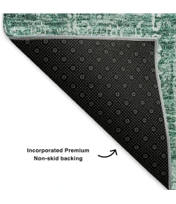 Addison Mayfield Teal AMF637 2ft. 3in. x 7ft. 6in. Rect. Rug