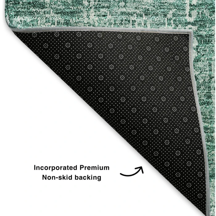 Addison Mayfield Teal AMF637 2ft. 3in. x 7ft. 6in. Rect. Rug