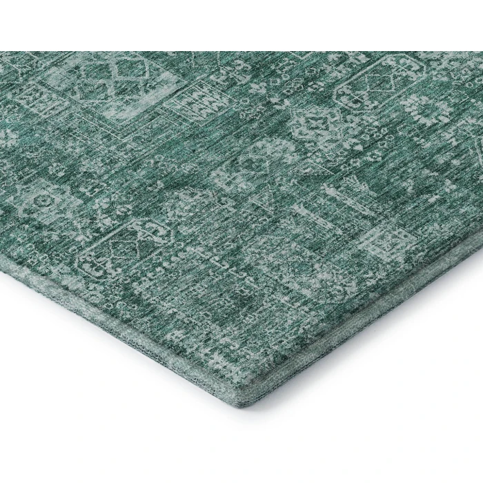 Addison Mayfield Teal AMF637 2ft. 3in. x 7ft. 6in. Rect. Rug