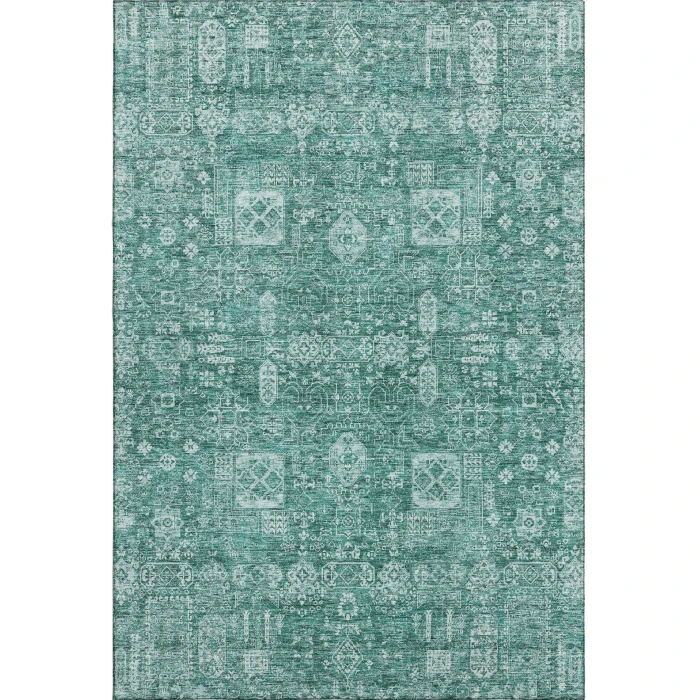 Addison Mayfield Teal AMF637 2ft. 3in. x 7ft. 6in. Rect. Rug